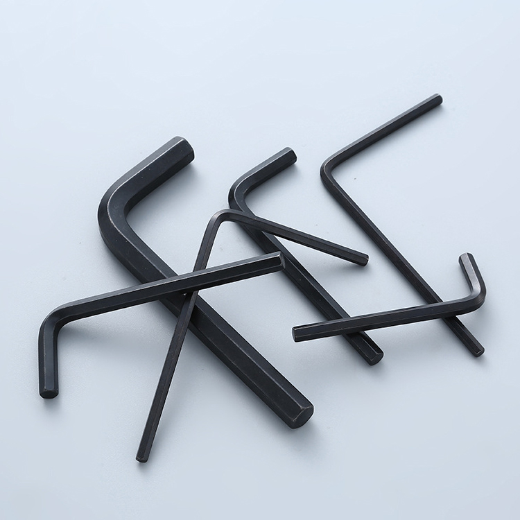 Custom Anodized Long T Handle Hex Key 3mm 6mm 6.5mm Zinc Plated