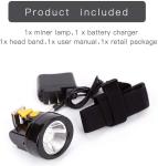 Waterproof Explosion Proof Mining Light Rechargeable Underground Headlamp For