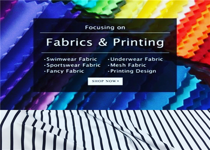 Digital Printing Swimwear Nylon Fabric Silky Soften Ladies Bikini