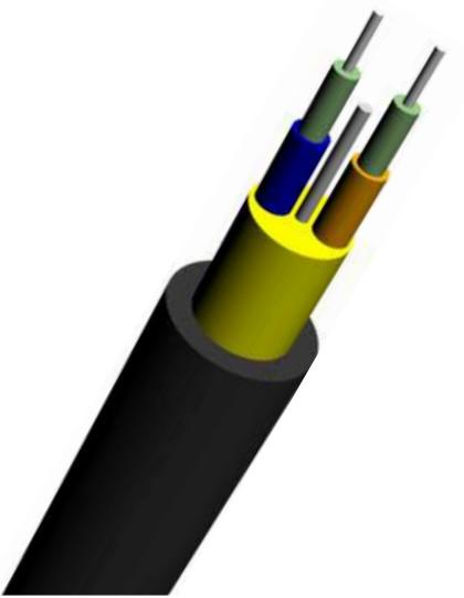 EFONC002 Fiber Optic Network Cable , Indoor Drop Cable High Capacity Data