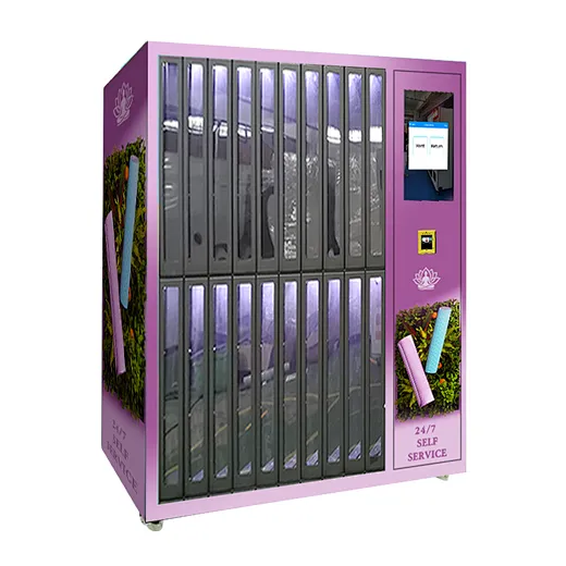 Locker Vending Machine with Smart Rent &amp; Return System and Customizable Pricing for Gym Gear Rental Manufactures
