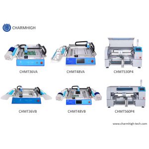 6 Kinds Desktop SMT Electronics Pick And Place Machine Charmhigh