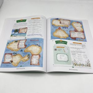 Stitch Perfect Bind Textbook Printing Service School Instructional Book Printing