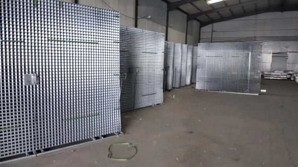 Construction 2*2 1/2" X 1/2" Electro Welded Wire Mesh For Floor Heating