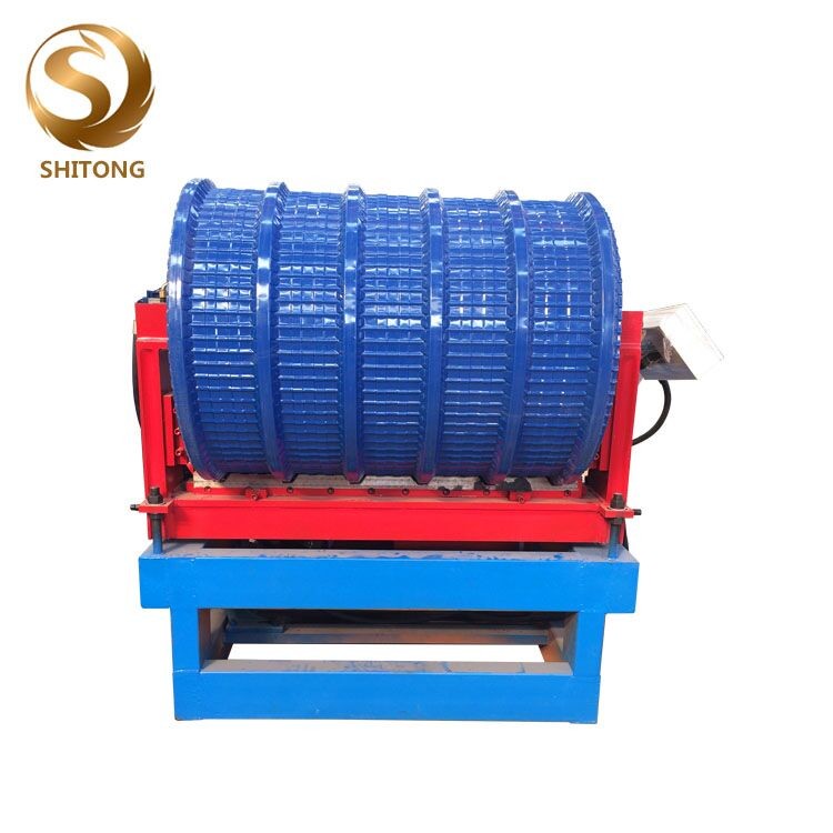 Color Steel Roofing Sheets Hydraulic Arch Camber Curving Roll Forming Machine