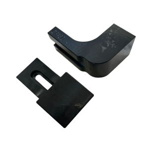 Durable Steel Material Custom Precision CNC Turning Parts with Blackened Surface