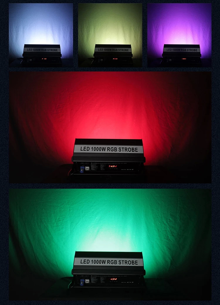 Led Stage Light 1000w Rgb 3in1 960pcs Led Strobe Lights Stage Warm And Cold White For Night Club