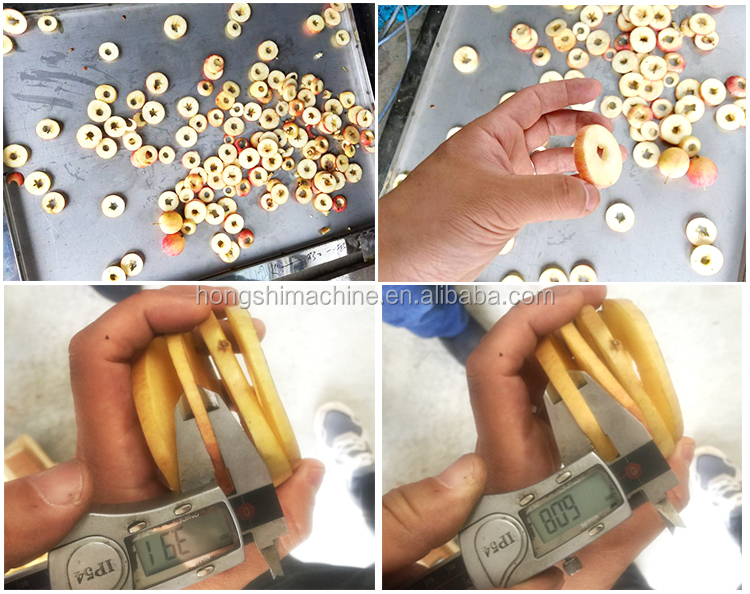 Electric apple core removing machine/apple ring cutter machine/apple coring cutting machine