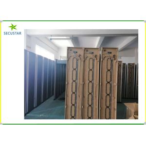 Multi Zone Door Frame Metal Detector , Sound Alarm Walk Through Security Gate
