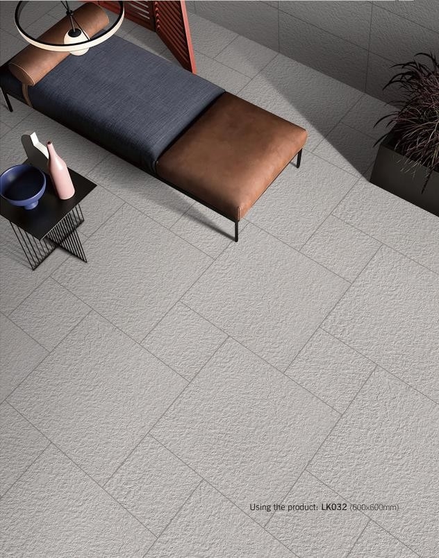 Light Gray Vintage Indoor Wall Tile And 60x60cm Porcelain Full Body Tiles For Design And Shower