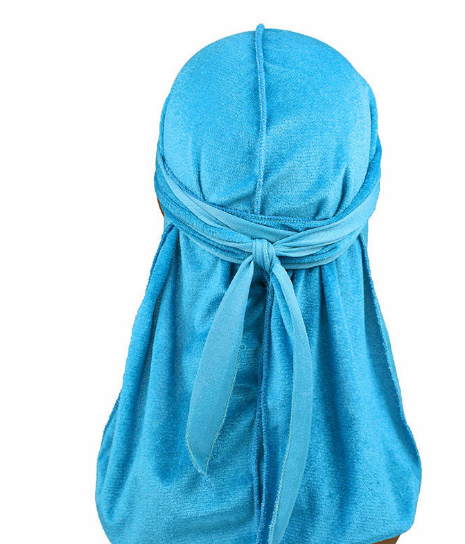 Customized Velvet Wave Durag Cap Bonnet for 360 Wave Headcover