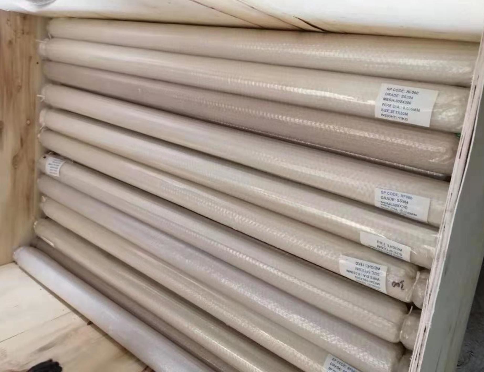 Mesh 1 - 500 0.025 2mm Customizable Stainless Steel Woven Mesh