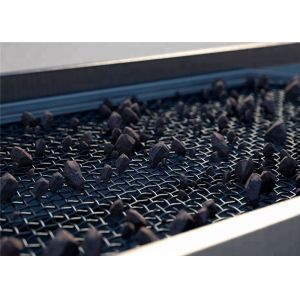 Steel woven wire mesh tension wire mesh with hooks for mining