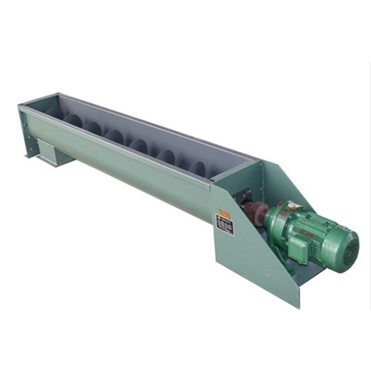 Factory Transport Sediment Carbon Steel Painting Shaft Screw Conveyor