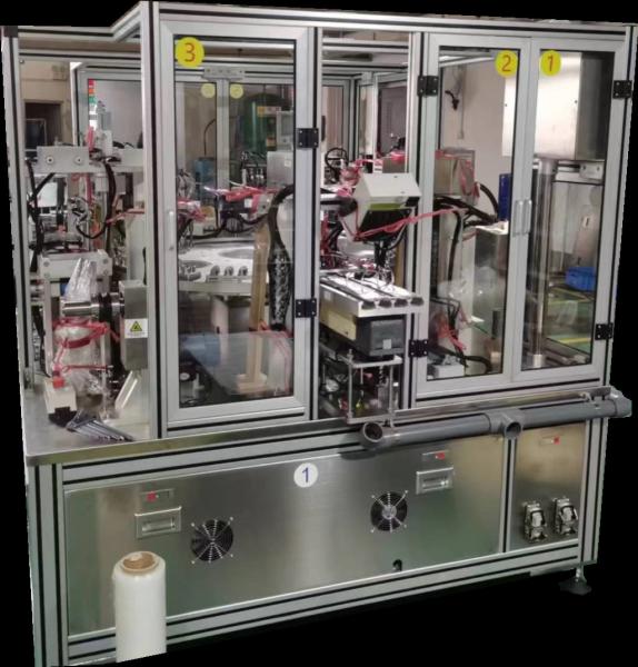 Stainless Steel Euro Cap Assembly Machine For IV Infusion Soft Bags And Bottles