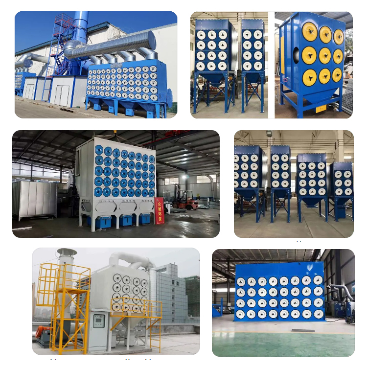 Industrial Dust Collection System with 132*2000mm Filter Bag Size Dust Collector