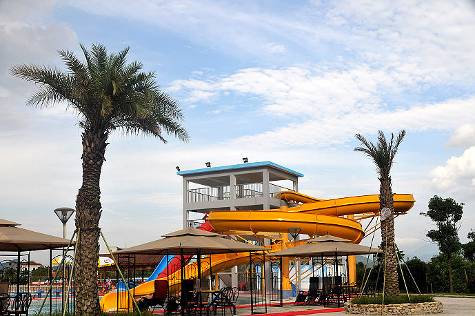 Water Park Custom Water Slides Local Giant Hotel For Vacation