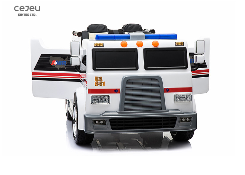 Electric Big Storage Kids Ride On Ambulance For 72 Months 36kg