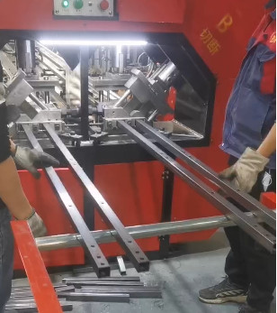 Fully Automatic Railing Stamping Press Top Notch Railing Processing Equipment
