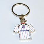 Iron / Brass / Zinc alloy 1.2mm Promotional Metal Keyrings