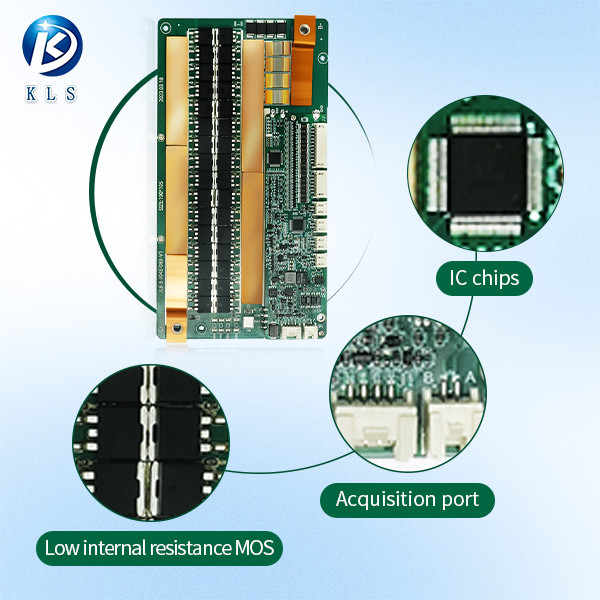 Custom 3S 5S 100A Smart BMS Board Lithium 18650 Battery BMS For Home Energy Storage