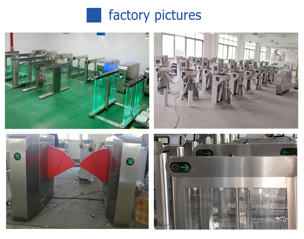 Double Lane Vertical Tripod Turnstile Gate Access Control For Special Requirements / Projects