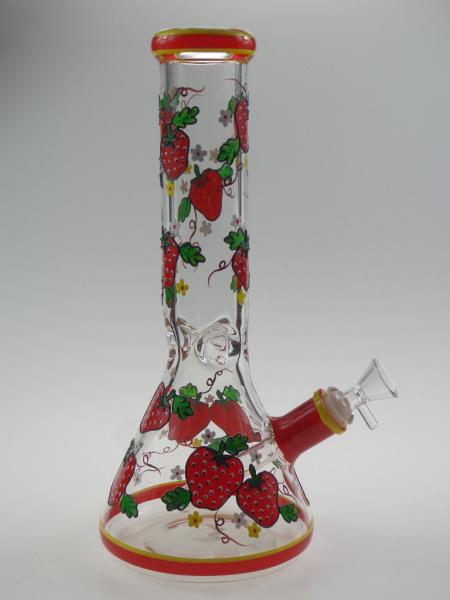 Beaker Pyrex Glass Water Pipes Female 14 Joint Oil Rigs Handmade Blown Glass