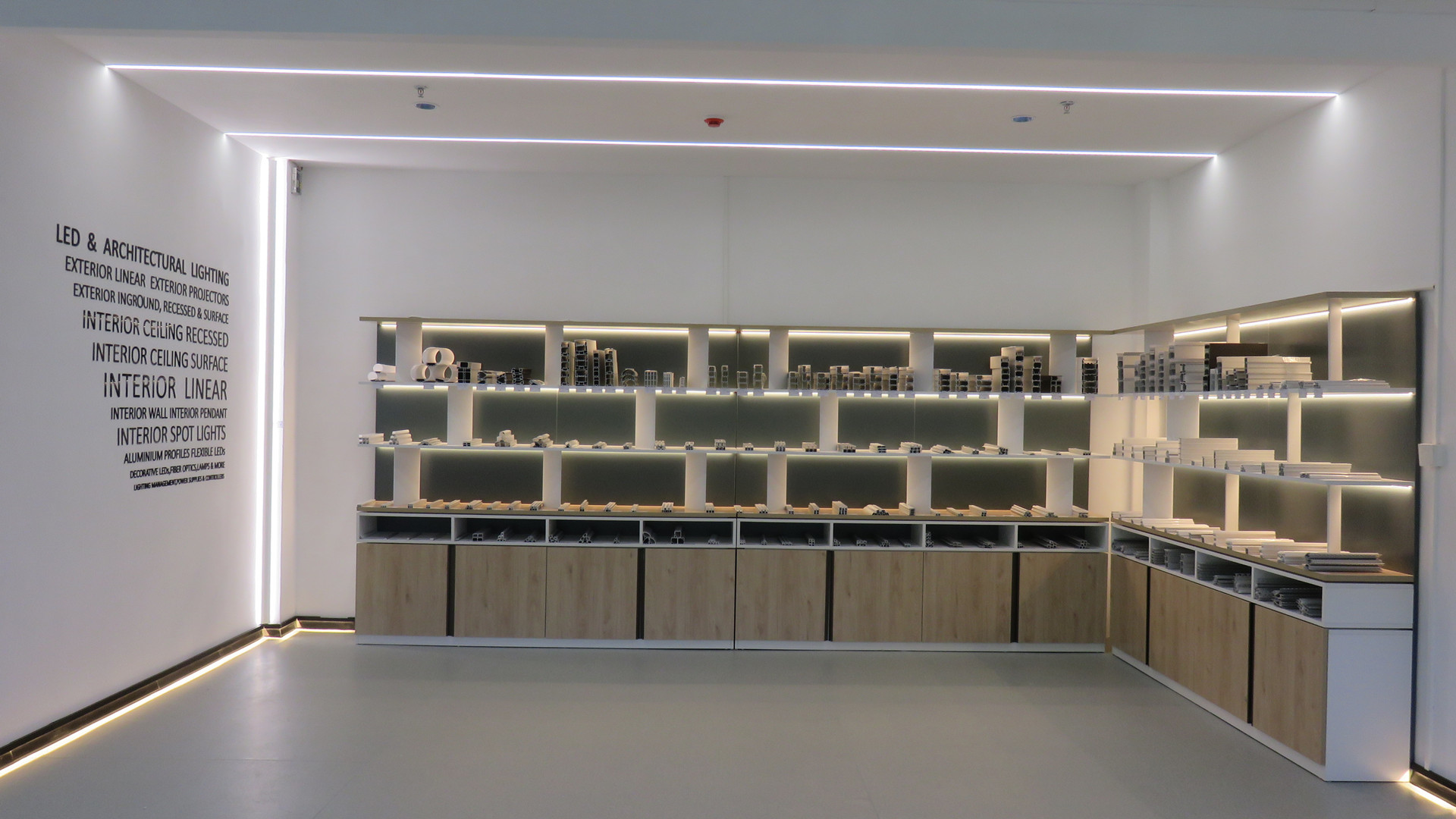 Recessed Drywall Plaster Gypsum Aluminium Led Profile For Ceiling LED Light Strips Aluminum Channel