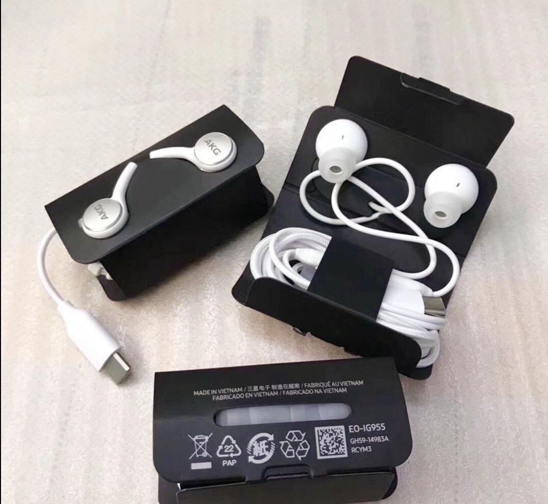 Type C Wired Akg Usb C Earphones EO IG955 In Ear with Mic