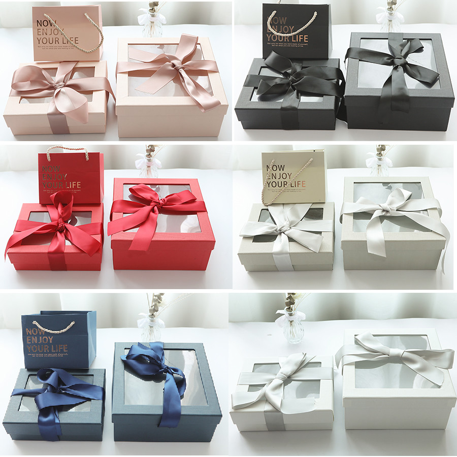 128gram Clear Window Gift Box