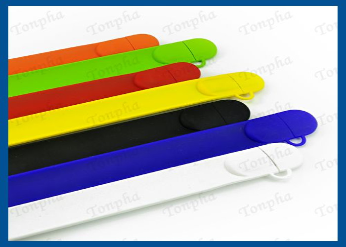 Twister Wristband Flash Drive Full Capacity With Custom Printed Logo