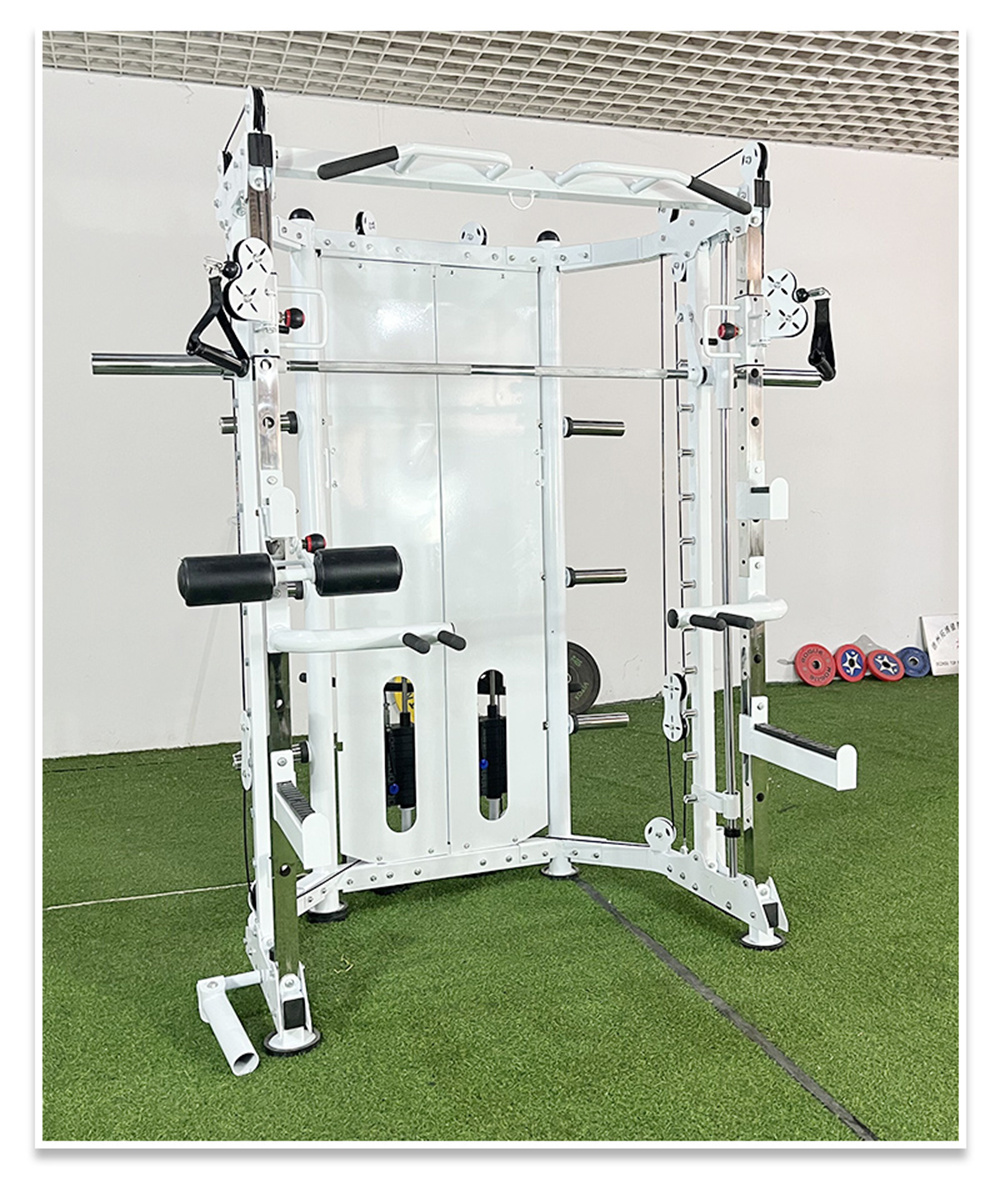 Multifunctional All-in-One Trainer Smith Machine Squat Rack