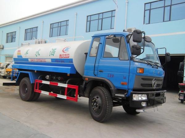 Water Delivery Service Water Bowser Truck 10 Tons Dongfeng 10000 Liters With