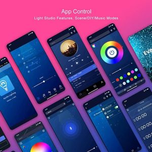 Waterproof Wifi Smart RGB LED Strip Music Sync Google Home Alexa App Controlled