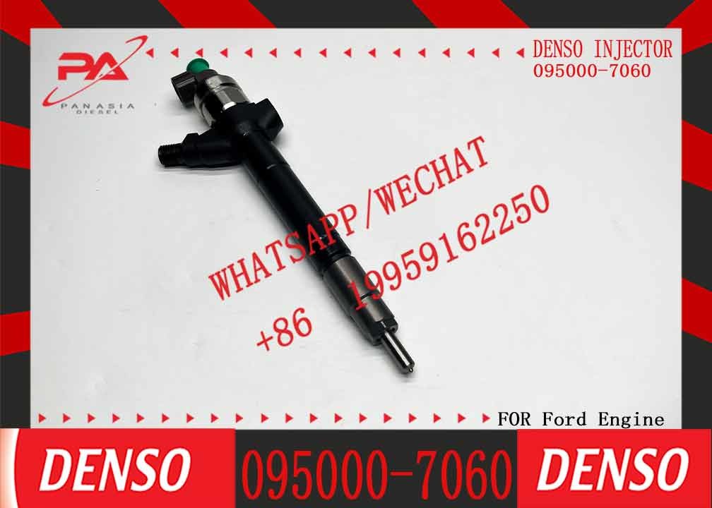Diesel Injector 0950007060 6C1Q-9K546-BC Common Rail Injector 095000-7060 For F0RD Transit 2.2 2.4 Tdci