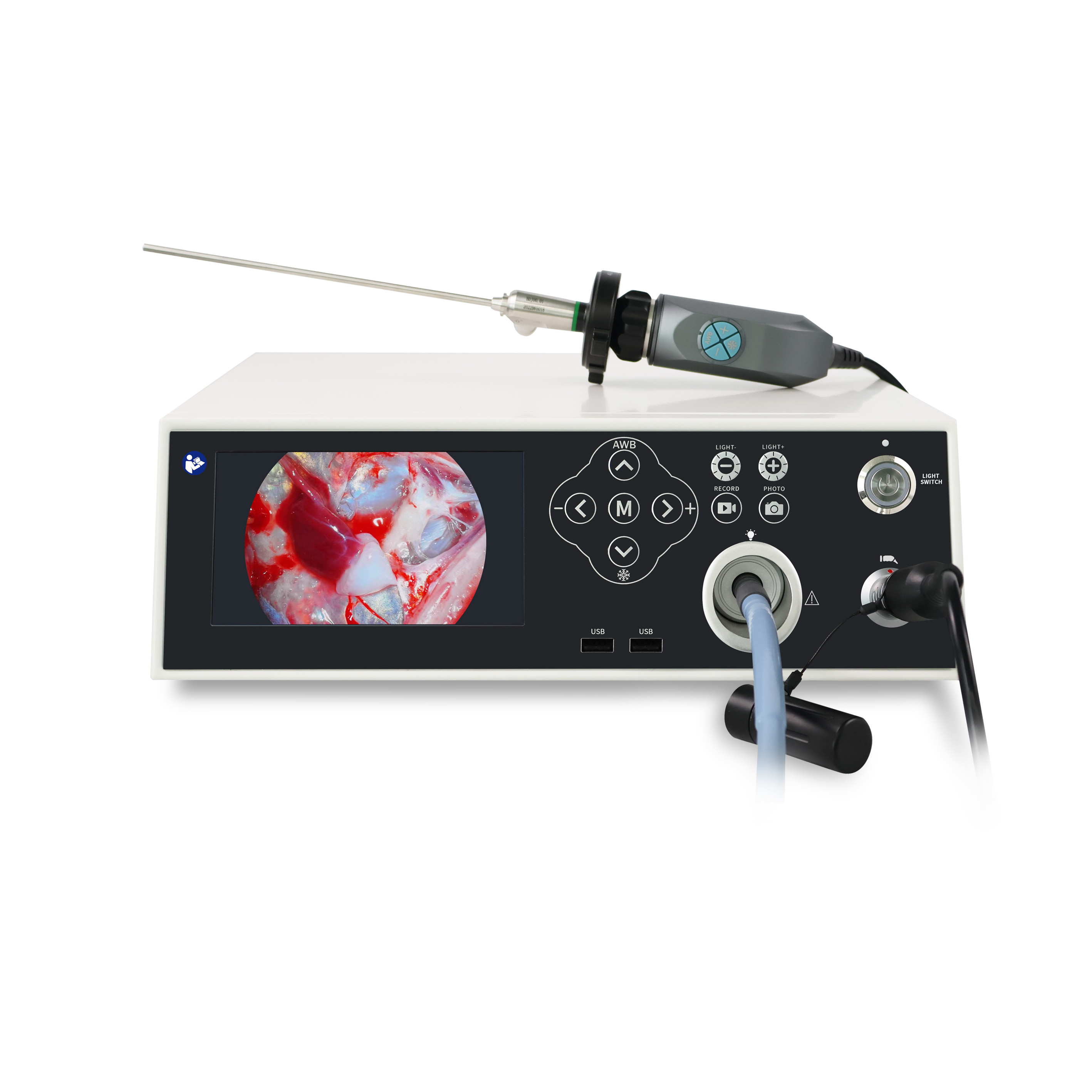 1080P Laparoscope Medical Endoscope Camera Imaging With 100W Cold Light Source