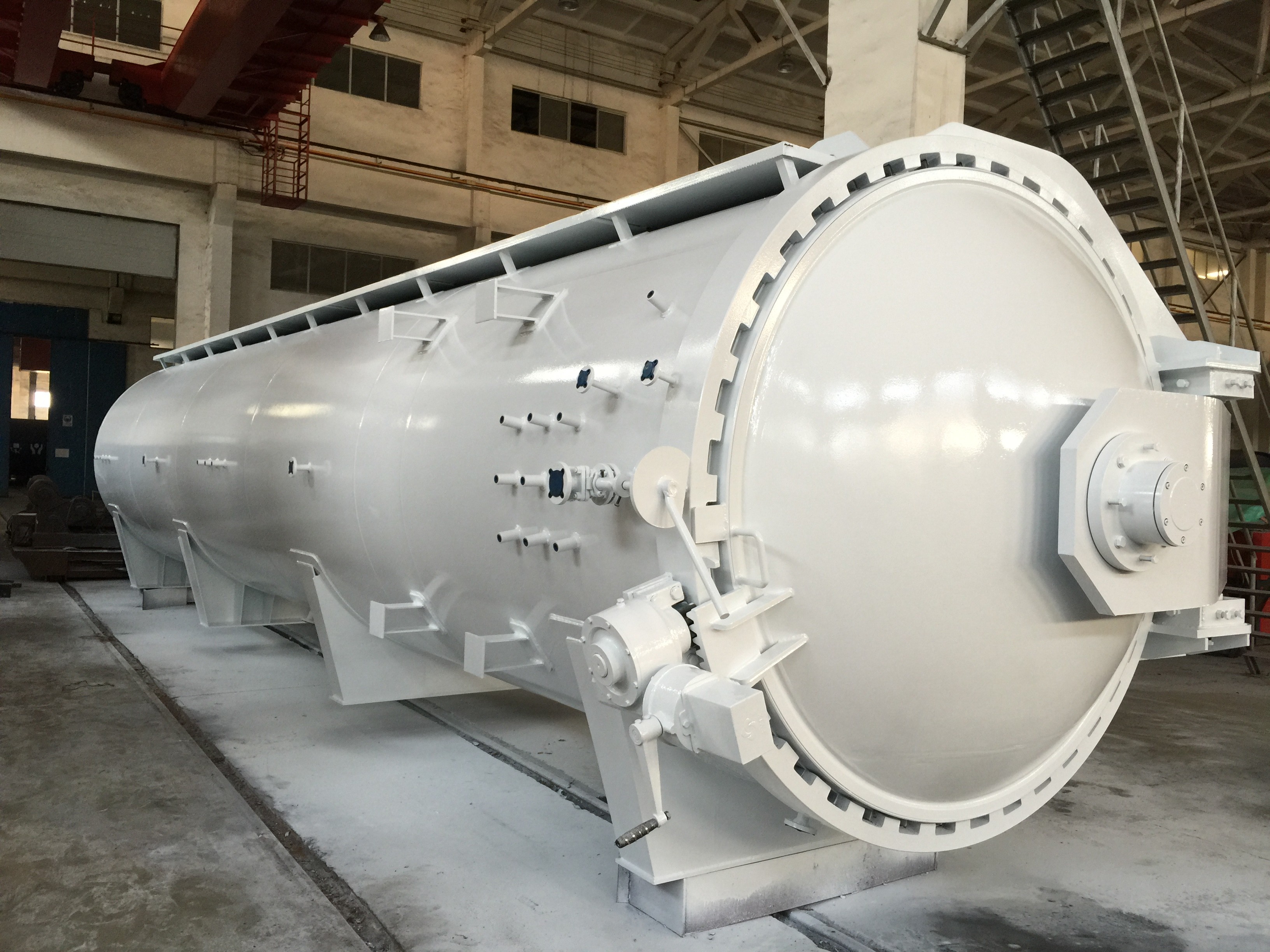 Rubber Vulcanizing Autoclave Rubber Autoclave Composite Autoclave With Safety Interlock And Siemens PLC Control