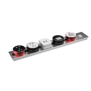 ODM Movable Track Socket System Powered Grommets 0.8m 1.0m 1.2m