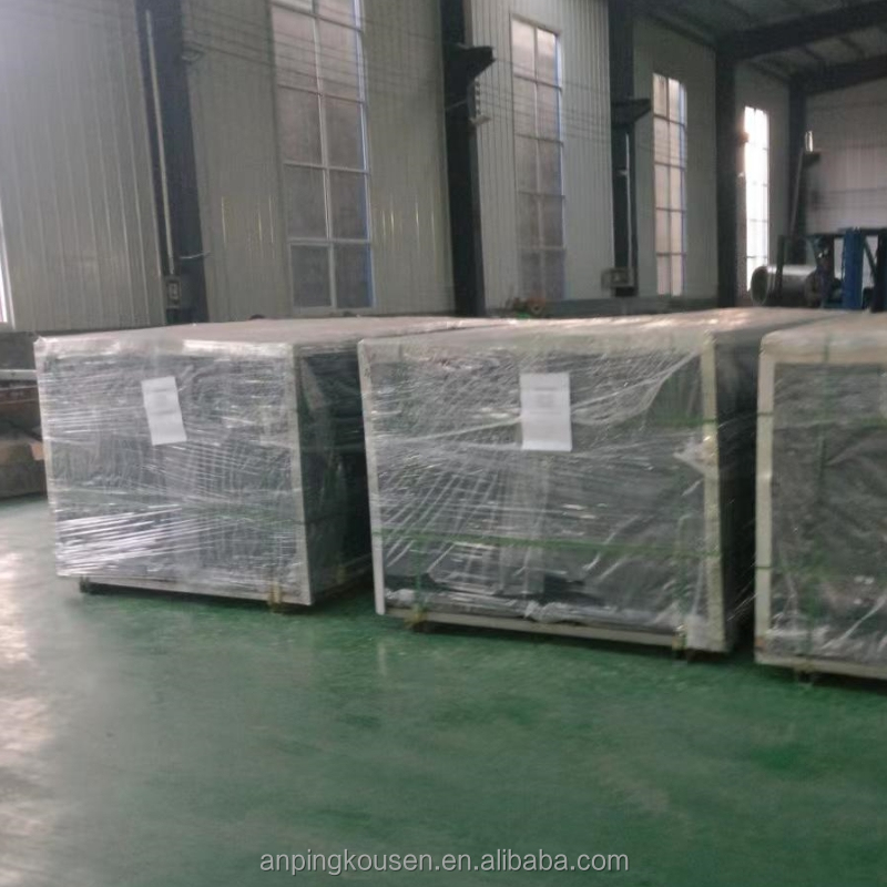 100*50*30 Aperture PVC Coated Gabion Baskets for Stones Silver Green Gray Blue Yellow