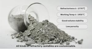 China High Strength Alkali Resistant Refractory Ultra Low Cement Castable High Alumina on sale