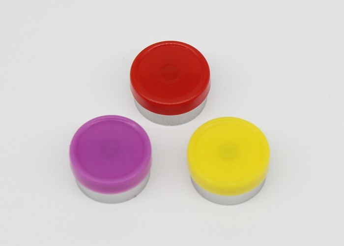 13mm Smooth Flange Colorful Injection Medical Vial Flip Off Cap