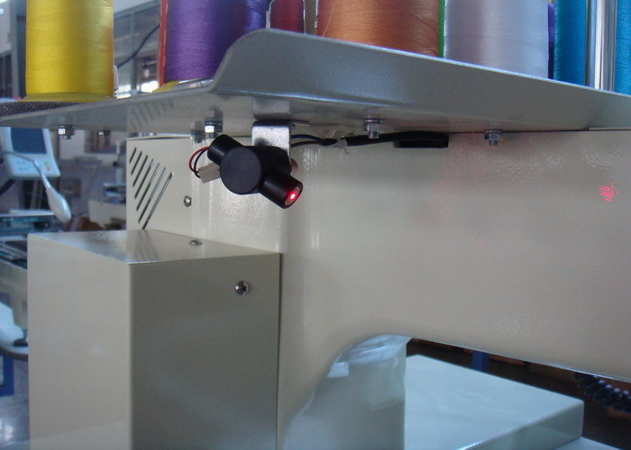 Cross Stitch Flat / Cap / T-Shirt Single Head Embroidery Machine For Leather Products