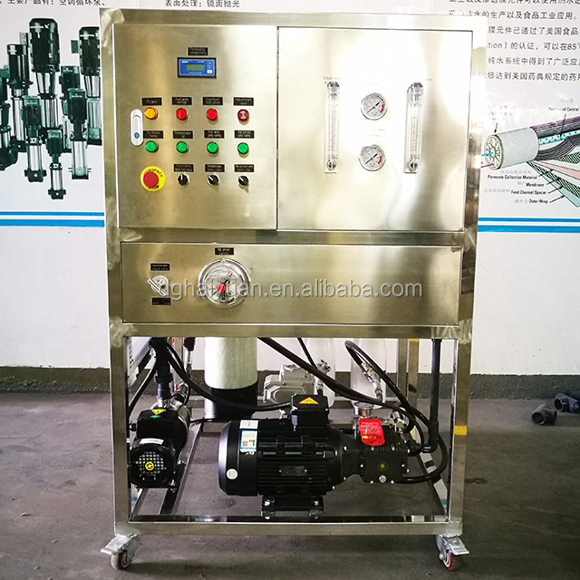 Osmosis inversa system,ro seawater desalination equipment plant for water treatment