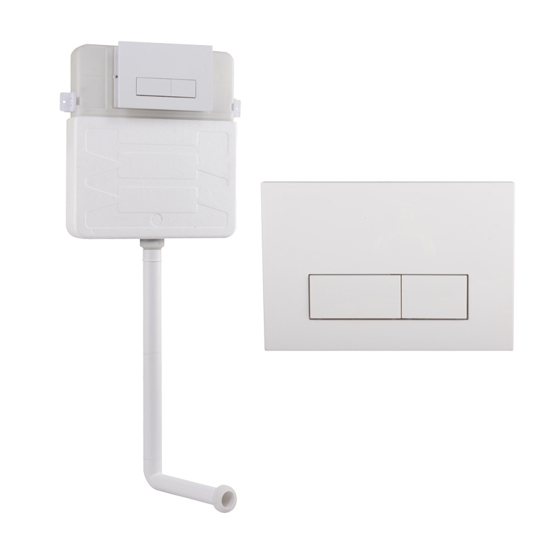Plastic Toilet Flush Water Tank for Modern Ceramic Toilet WC in Bathroom Renovation