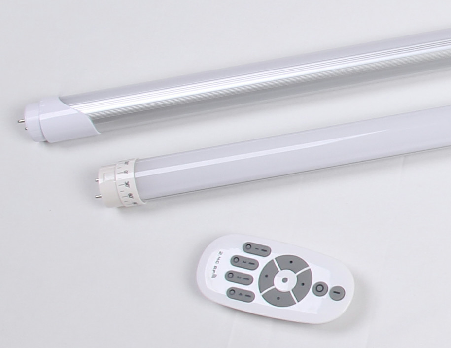 50 / 60Hz Commercial LED Tube Lighting SMD2835 Type Aluminum Housing 0 . 9 PF