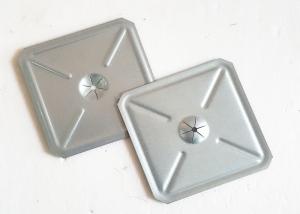  64MM Dia Square Self Locking Clip , Heat Insulating Washers With Beveled Edge Manufactures