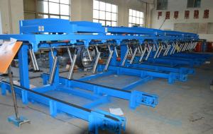  12 Meters Auto Stacker For Roll Forming Equipment Conveyer Belt Speed 36m / min Manufactures