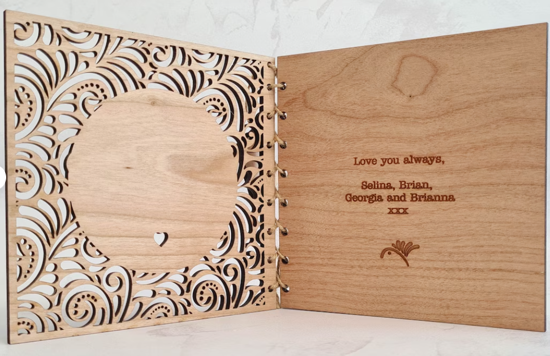 Personalised Wooden Card | Birthday Keepsake | Gift for her | Best Friend
