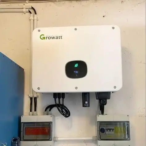 High Voltage Growatt Solar Inverter MID 25KTL3-X Three Phase 25KW On Grid Inverter