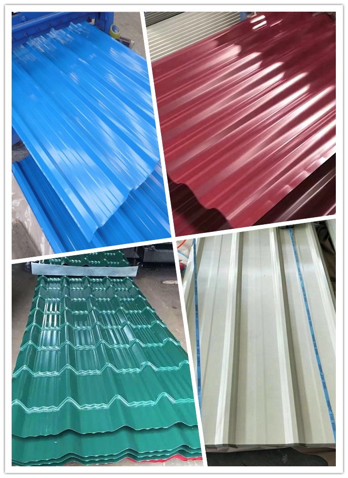 PPGI 4x8 Galvanized Corrugated Steel Sheet